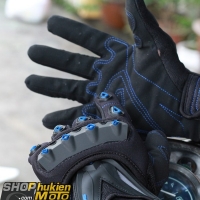  Găng tay dài ngón scoyco MC10 (xanh/đen) (Size: M/L/XL)