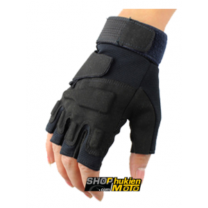 Găng tay Black HAWK CỤT Ngón (đen nhám) (Size: M/L/XL)