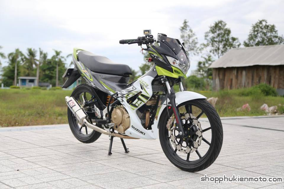 Xe suzuki Raider Việt Nam - Phụ kiện moto - GIVI | Phụ kiện phượt